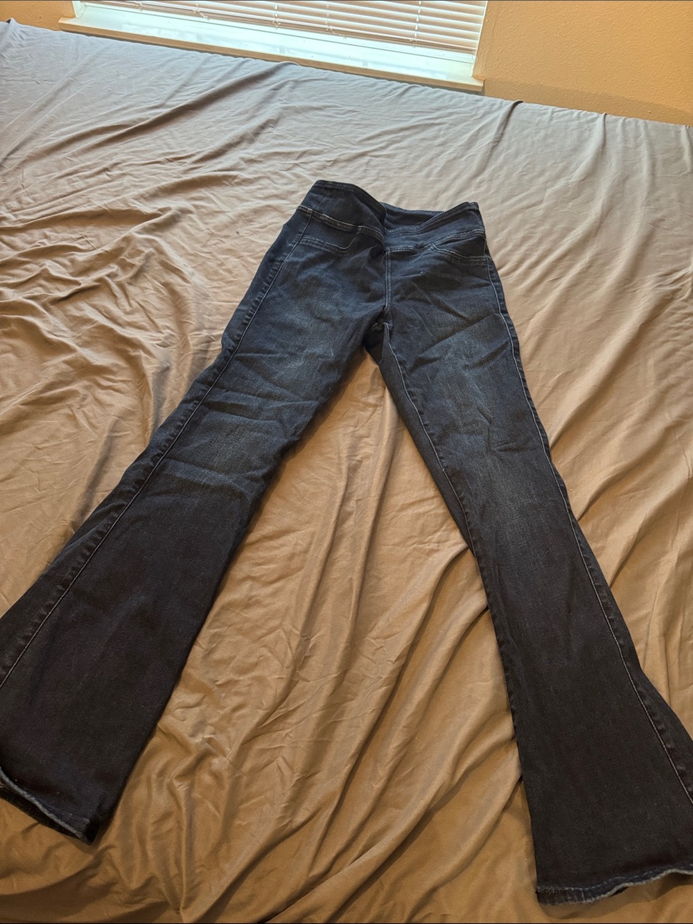 American Eagle Outfitters Dark Blue Flare Jeans